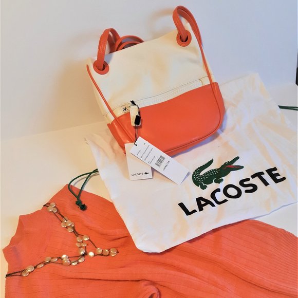 NWT Lacoste bucket bag - Picture 2 of 14